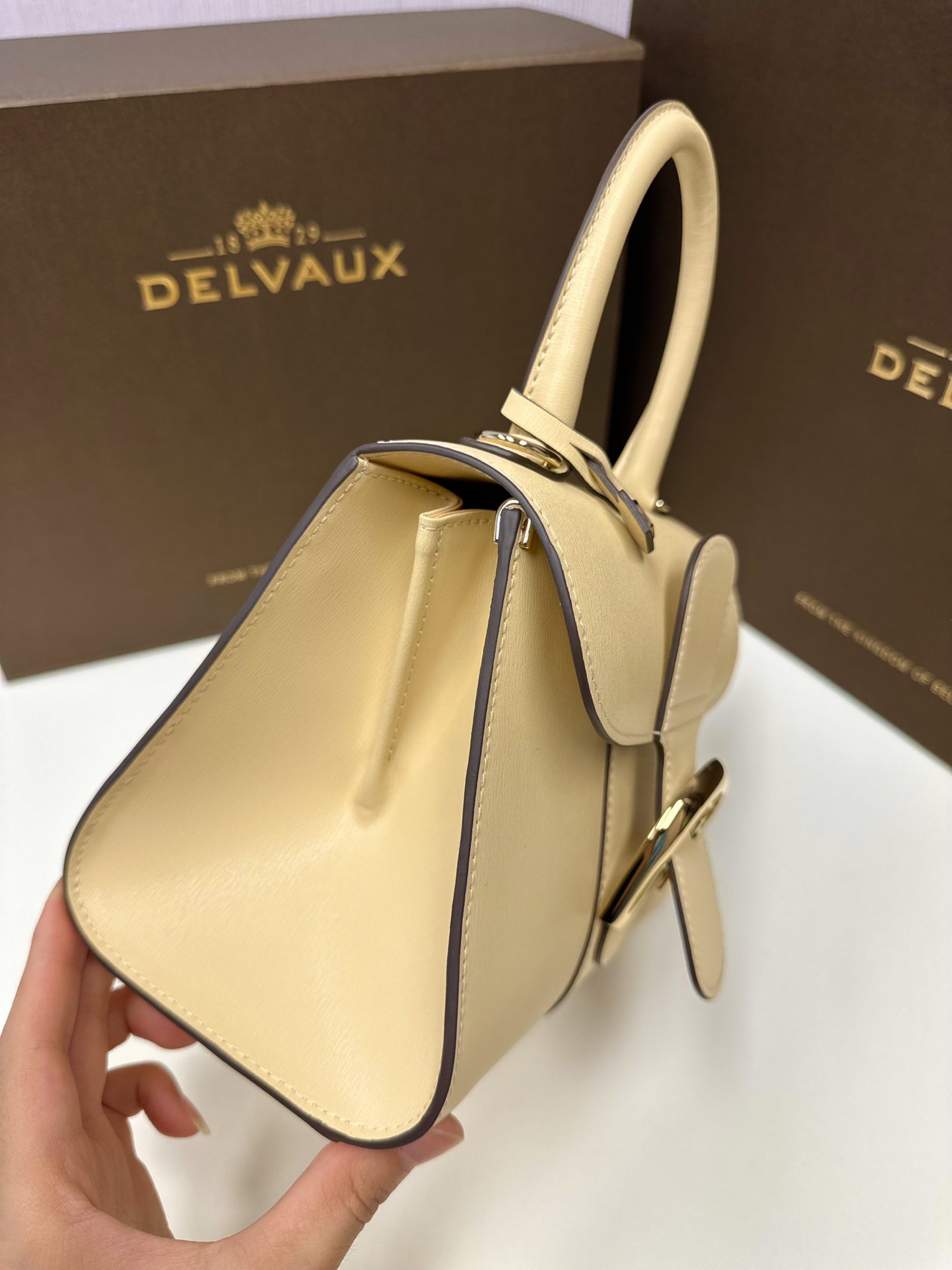 델보 브리앙 박스백 미니